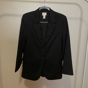 H&M BLACK BLAZER